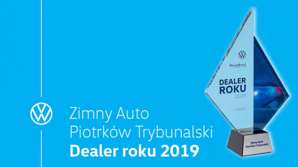 Zimny Auto - Dealer Roku 2019 marki Volkswagen
